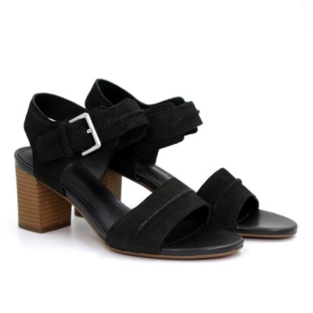 Женские босоножки Clarks Clarks KarseaHi Seam 26172359, черные Женские босоножки Clarks Clarks KarseaHi Seam 26172359, черные