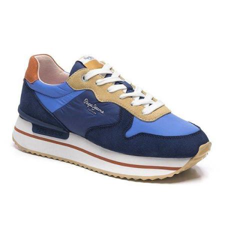 Женские кроссовки Pepe Jeans London RUSPER YOUNG PLS30991, синие Женские кроссовки Pepe Jeans London RUSPER YOUNG PLS30991, синие