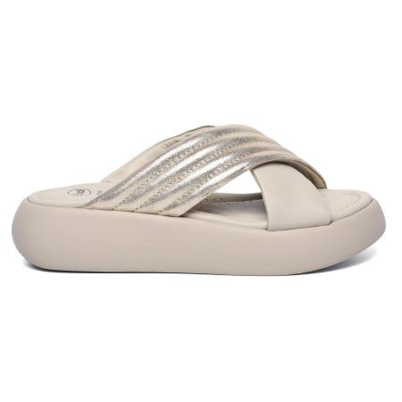 Женские сланцы SCHOLL BOCA CROSS F305021075, бежевые