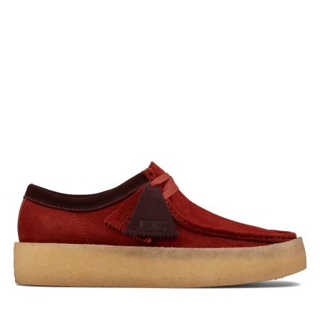 Мужские кеды Clarks Wallabee Cup 26162437, красные