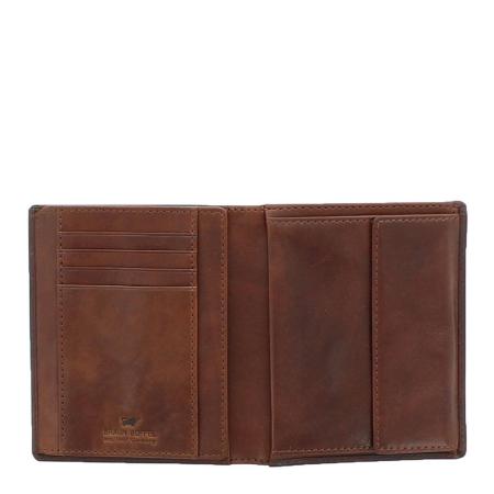 Мужской кошелек Braun Buffel AREZZO RFID North Coin Wallet 12CS 81443, коричневый