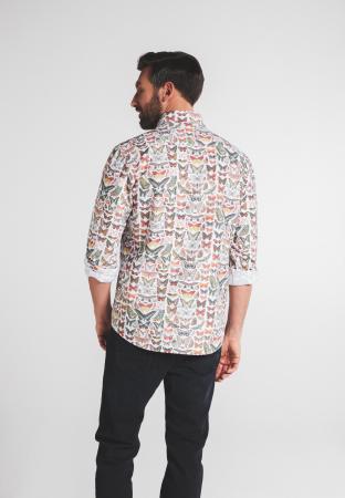 Мужская рубашка ETERNA 2442-22-VS72, белая