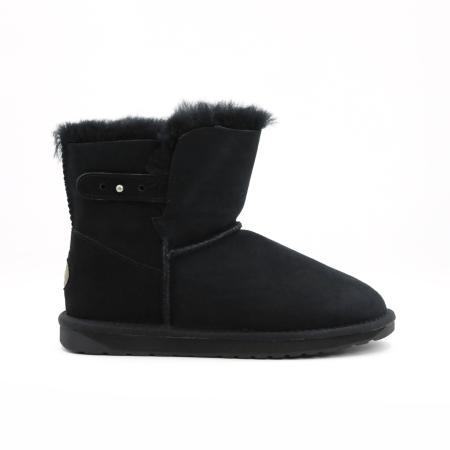 Женские полусапоги из овчины (угги) EMU Australia Summerlands W12778, черные