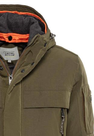 Мужская парка Camel Active jacket 420114-6U93, оливковая