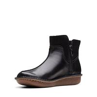 Funny Mid 26144321 - Женские полусапоги Clarks, черные Funny Mid 26144321 - Женские полусапоги Clarks, черные