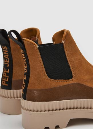 Женские челси Pepe Jeans London ASCOT YOUNG PLS50465, коричневые
