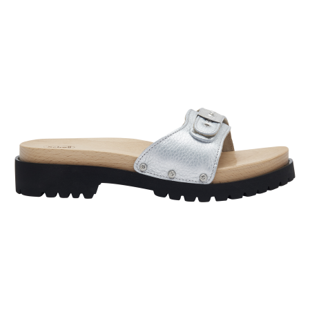 Sandales à Talon Pour Femme Scholl Pescura - Semelle Ergonomique - Cuir Bronze - Confort Assuré