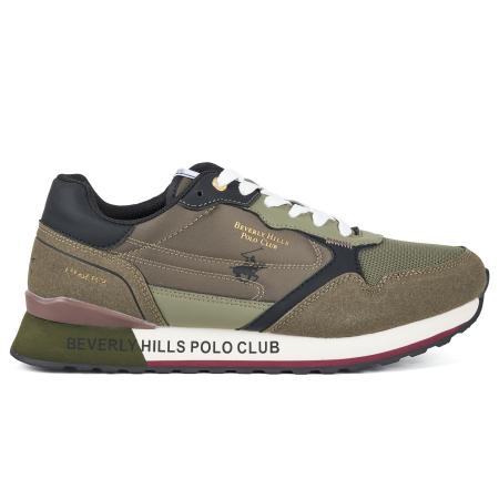 Мужские кроссовки Beverly Hills Polo Club KING POWER MIX BHM523105, хаки