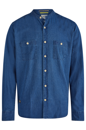Мужская рубашка Camel Active Longsleeve Shirt 409122-1S12, синяя
