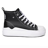 KAYA FLOW MID B51-3735-01 - Женские высокие кеды British Knights, черные