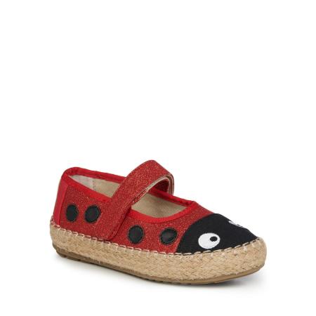 Детские туфли на ремешке EMU Australia Ladybird Nest K12514, красные