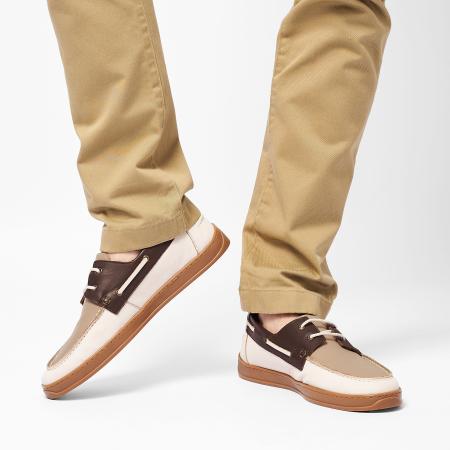Мужские мокасины Clarks 22207210, бежевые