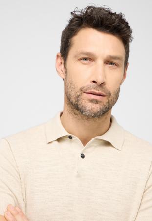 Мужское поло Eterna 360-20-HANU, бежевое