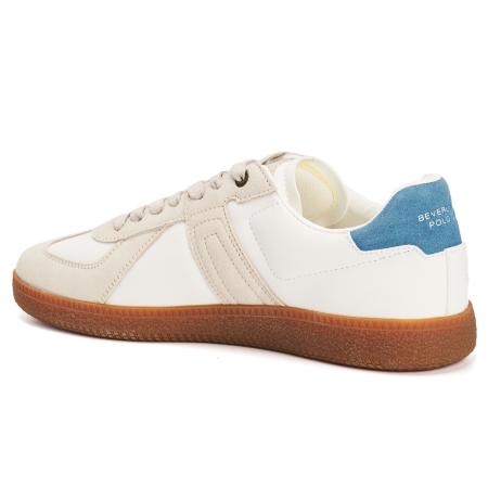 Мужские кеды Beverly Hills Polo Club OXFORD MIX BHM515200, белые