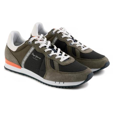 Мужские кроссовки Pepe Jeans London TINKER ZERO SEAL PMS30508, зеленые