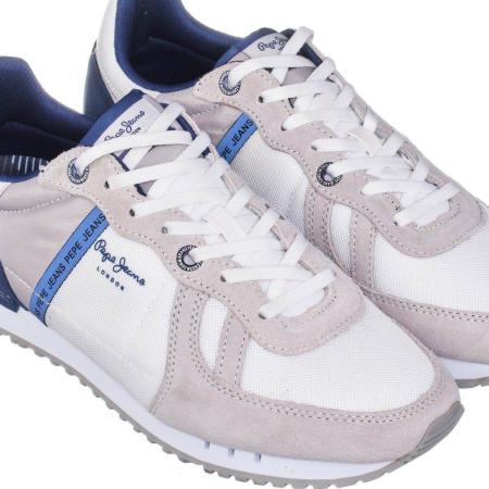 Мужские кроссовки Pepe Jeans London TINKER ZERO SEAL PMS30508, белые