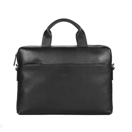 Мужской портфель Royalfinch LEATHER HAND BAG RF43175, черный