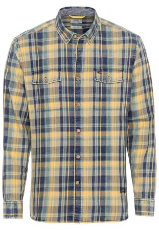 Мужская рубашка Camel Active Longsleeve Shirt 409119-8S19, серая
