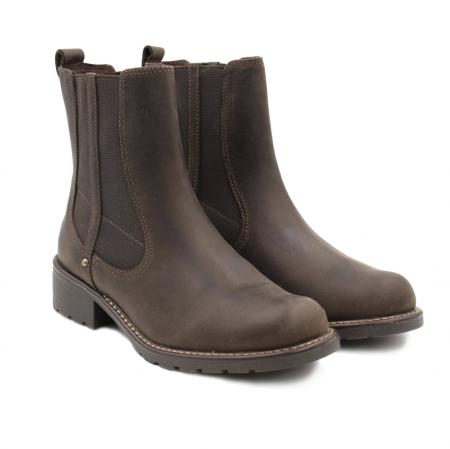 Женские челси Clarks Orinoco Hot 26146565, коричневые Женские челси Clarks Orinoco Hot 26146565, коричневые