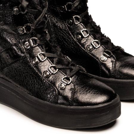 Женские высокие кеды Bugatti Milka 43177130-5969, черные