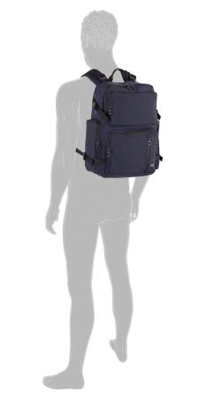 Мужской рюкзак Camel Active bags Brooklyn Backpack M 332201, синяя
