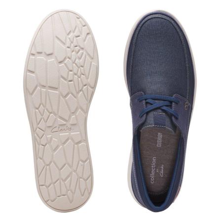 Мужские топсайдеры Clarks Cantal Lace 26159811, синие Мужские топсайдеры Clarks Cantal Lace 26159811, синие