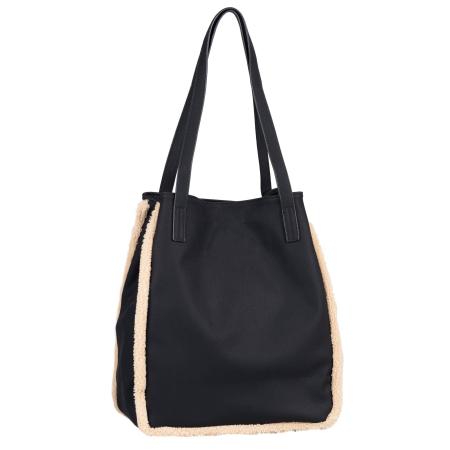 Женская сумка шоппер Tom Tailor Bags ARONA TEDDY, Shopper M no zip 301110, черная