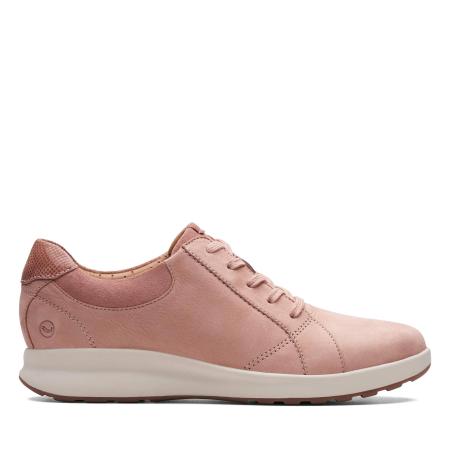 Женские полуботинки Clarks Un Adorn Lace 26141437, розовые