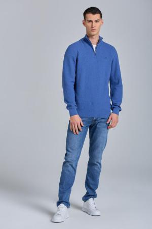 COTTON TEXTURE HALFZIP 8030117
