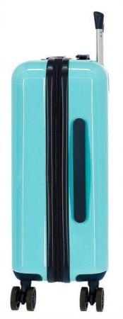 Троллей-кейс Pepe Jeans Bags ABS SUITCASE 55CM 4W.PJL EMMA TURQUOISE 76693, ABS SUITCASE 55CM 4W.PJL EMMA TURQUOISE