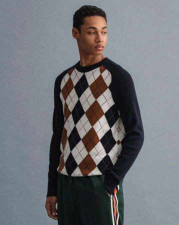 ARGYLE C-NECK 8060019