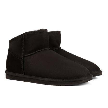Мужские полусапоги из овчины (угги) EMU Australia Aarons M13071, черные