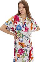 HUMMING FLORAL POPOVER DRESS 4503140 - HUMMING FLORAL POPOVER DRESS 4503140