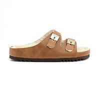 KIM F303151175 - Женские сланцы SCHOLL, коньячные