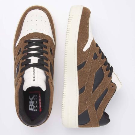 Мужские кеды British Knights GLADE B50-3610-03, коричневые