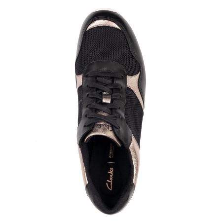 Женские кроссовки Clarks Sift Lace 26147207, черные