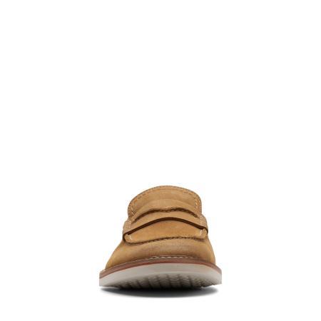 Мужские лоферы Clarks 26172440, бежевые