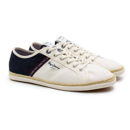Мужские кеды Pepe Jeans London MAUI TAPE URBAN PMS10296, белые