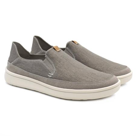 Мужские слипоны Clarks Cantal Step 26159802, серые Мужские слипоны Clarks Cantal Step 26159802, серые