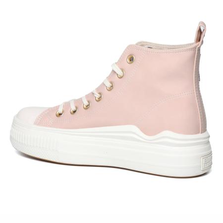Женские высокие кеды British Knights KAYA FLOW MID B52-3729-02, розовые