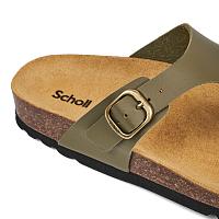 NICOLE F321751147 - Женские пантолеты SCHOLL, хаки NICOLE F321751147 - Женские пантолеты SCHOLL, хаки