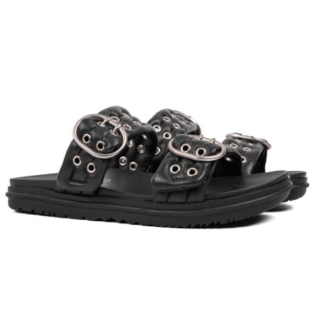Женские пантолеты EMU Australia Summer Fashion Bondi Buckle 2.0 W13306, черные