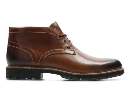 Мужские ботинки Clarks Batcombe Lo 26127473, коричневые Мужские ботинки Clarks Batcombe Lo 26127473, коричневые