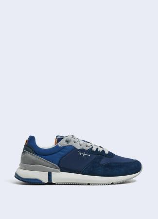 Мужские кроссовки Pepe Jeans London LONDON PRO BASIC PMS30820, синие
