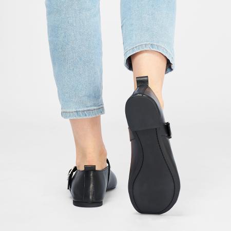 Женские туфли на ремешке Bugatti 44405131-1000, черные