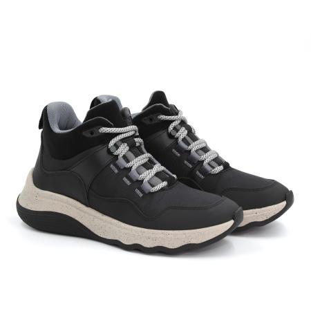 Женские высокие кроссовки Clarks Jaunt Lo 26168977, черные