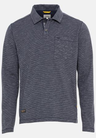 Мужское поло Camel Active Polo Long Sleeve 409860-8P51, синее