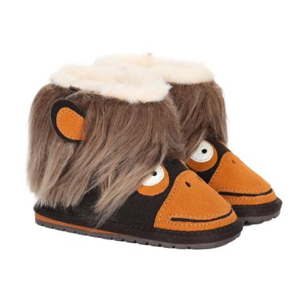Детские угги EMU Australia Orangutan Walker B12758, коричневые Детские угги EMU Australia Orangutan Walker B12758, коричневые