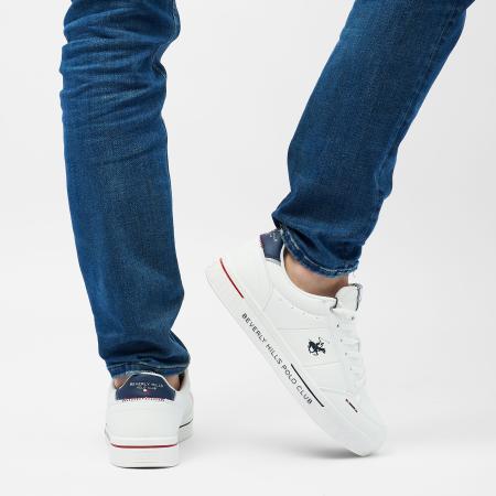 Мужские кеды Beverly Hills Polo Club DANIEL ORTEGA LTX BHM514105, белые