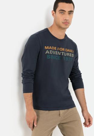 Мужская футболка Camel Active T-Shirt 1/1 Arm 409645-8T13, синяя